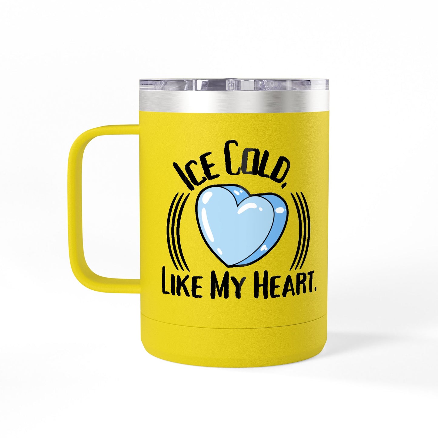 Ice Cold Mug: Heartfelt Coffee Tumbler, Perfect Gift for Friends, Fun Drinkware for Birthdays, Cheerful Kitchen Decor, Unique Cup for [...]