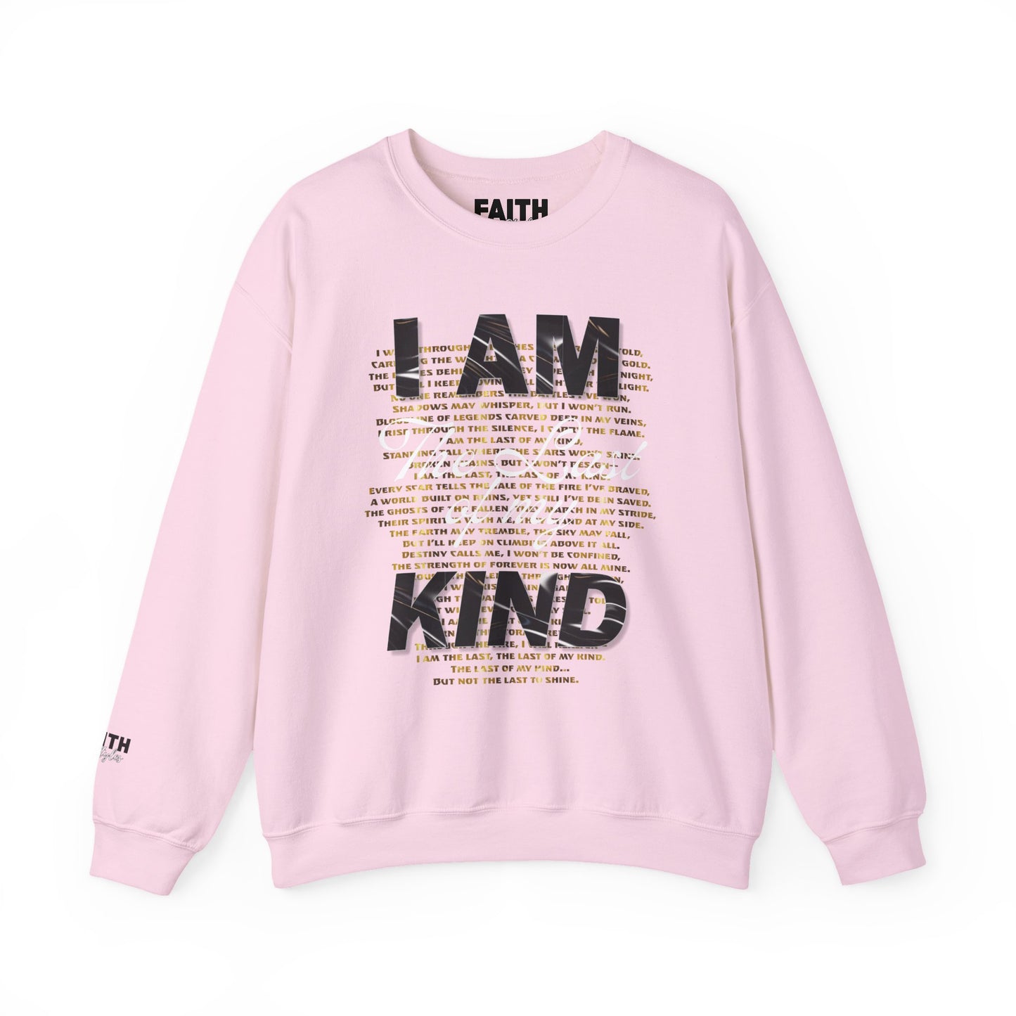 FaithStyles Unisex Heavy Blend™ Motivational Crewneck Sweatshirt - I AM The Last of my KING, Inspirational Gift for Him/Her, Cozy Fall Layer, [...]