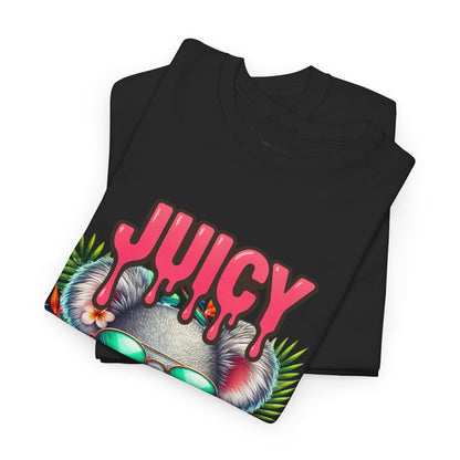Juicy Watermelon Graphic Tee, Unisex Cotton T-Shirt, Summer Vibes, Beachwear, Fun Casual Wear, Gift for Friends, Festival Apparel