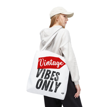 FaithStyles Vintage Vibes Only Tote Bag