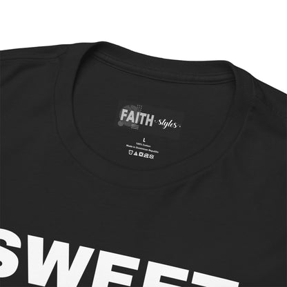 Sweet but Savage Grandma Cotton Tee | Fun Gift for Trendsetters, Everyday Wear, Birthday Party, and Casual Outings
