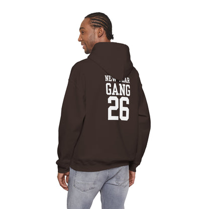 New Year Gang 26 Hoodie — Varsity Style Graphic Pullover