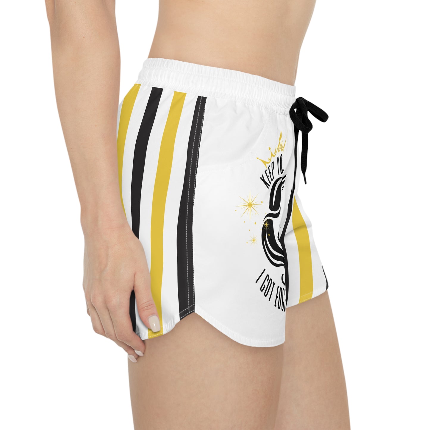 Women’s Quote Shorts - Fun Casual Style for Summer, Beach Days, Running, Yoga, Gifts for Her