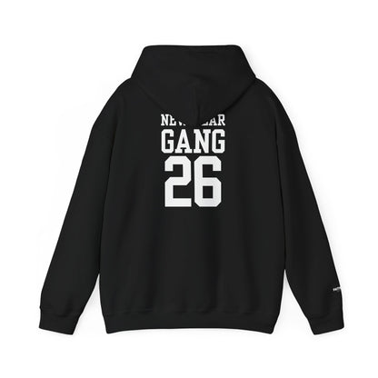 New Year Gang 26 Hoodie — Varsity Style Graphic Pullover