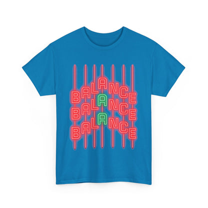 Vibrant Wellness Tee - Embrace Balance, Unisex Cotton Shirt for Mindfulness & Self-Care