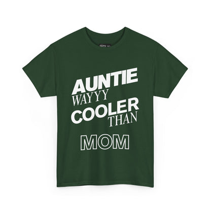Cool Aunt Unisex Tee - Perfect Gift for Auntie, Family Gatherings, Fun Casual Wear, Birthday Celebration, Mother's Day