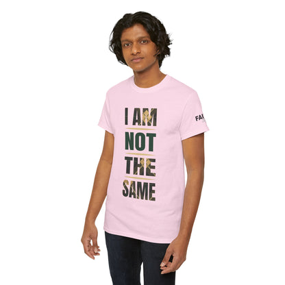 FaithStyles I Am Not The Same Tee — Inspirational Statement T-Shirt