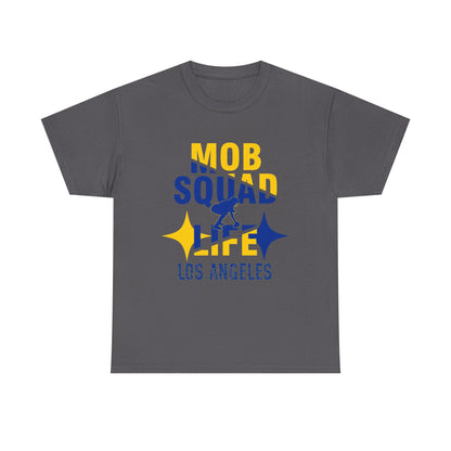 Los Angeles Mob Squad Life Male Tee, Urban Streetwear Shirt, Graphic T-Shirt