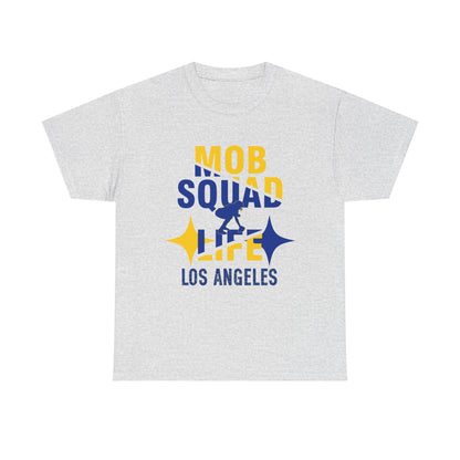 Los Angeles Mob Squad Life Male Tee, Urban Streetwear Shirt, Graphic T-Shirt