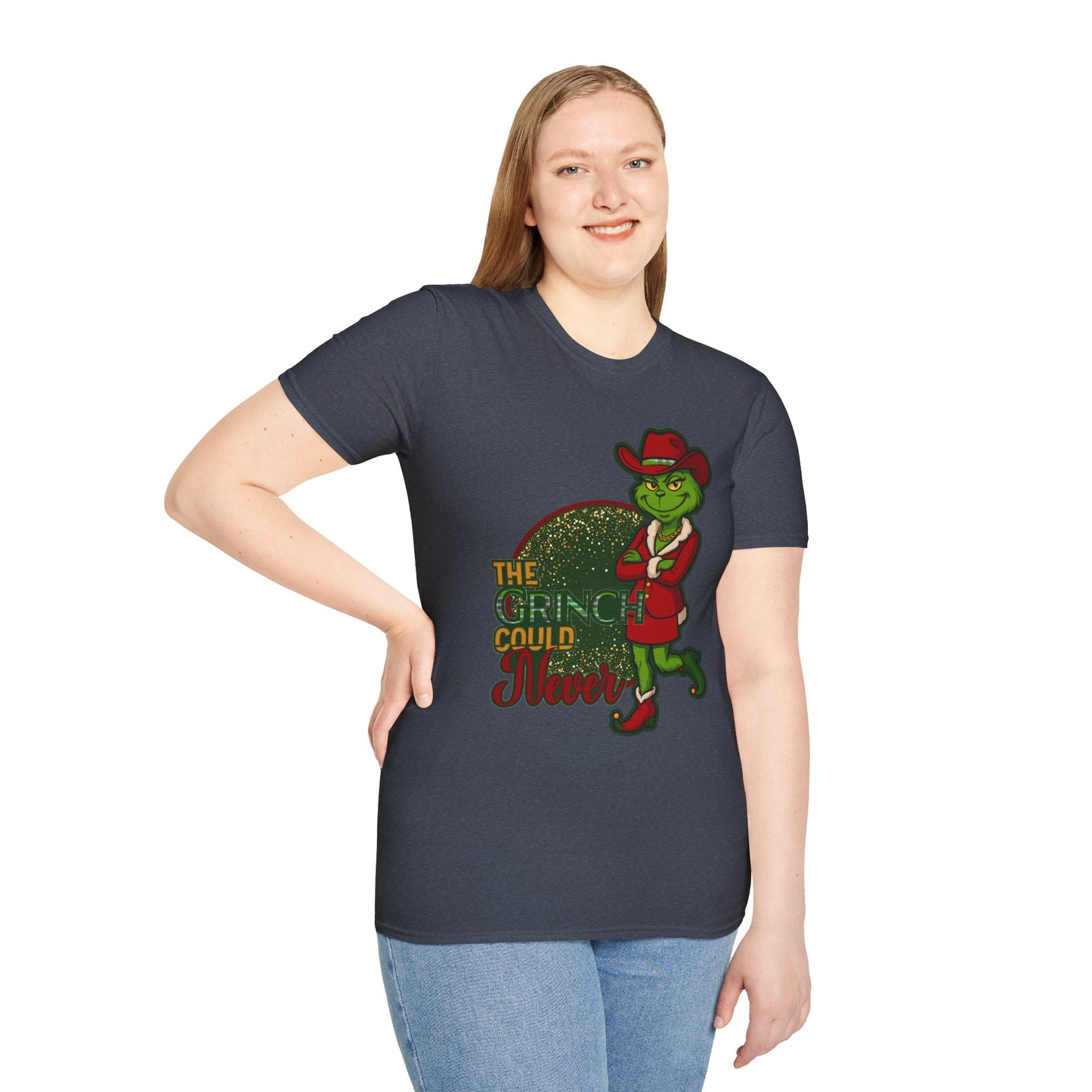 Grinch Inspired Women's Christmas T-Shirt – "The Grinch Could Never" Festive Holiday Tee