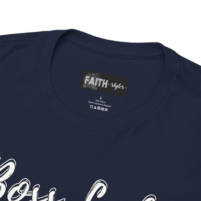 Boss Lady Since Day 1 Tee - Unisex Heavy Cotton Shirt, Perfect for Bosses, Gifts, Celebrations, Fun Occasions, Casual Wear