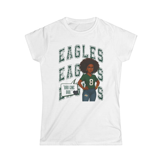 Eagles Game Day Women's Tee, Sports Fan Shirt, Football Season Apparel, Gift for Her, Casual Outfit for Celebrations