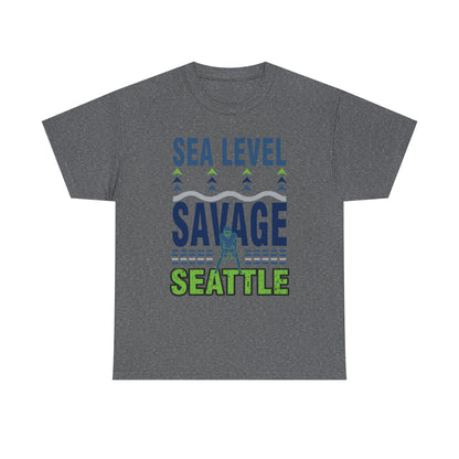 Seattle Savage Cotton Tee, Male Graphic T-Shirt, Casual Wear, Gift for [...]
