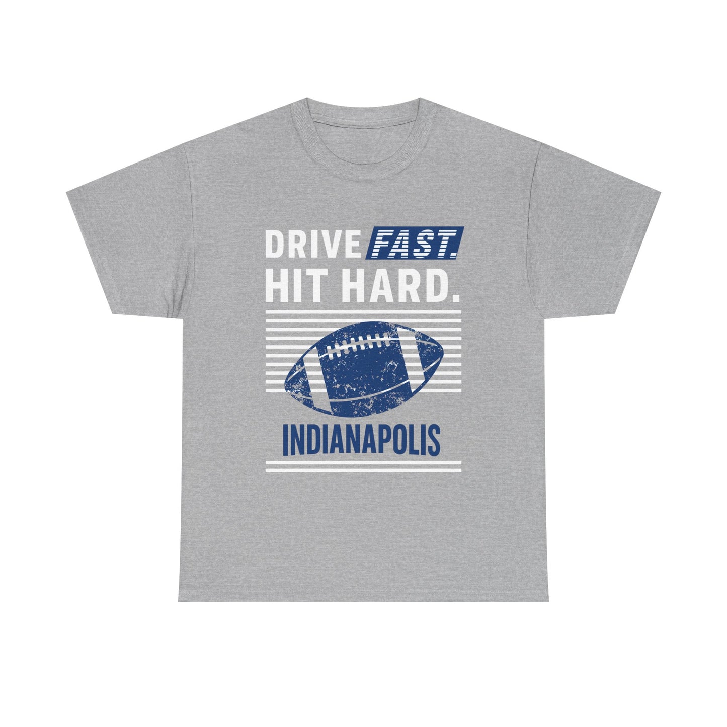 Sporty Male Cotton Tee - Drive Fast Hit Hard, Casual Wear, Gift for Him, [...]