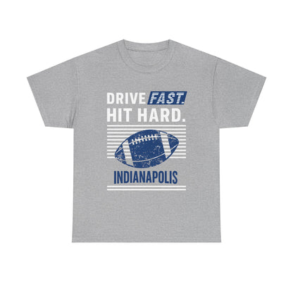 Sporty Male Cotton Tee - Drive Fast Hit Hard, Casual Wear, Gift for Him, [...]