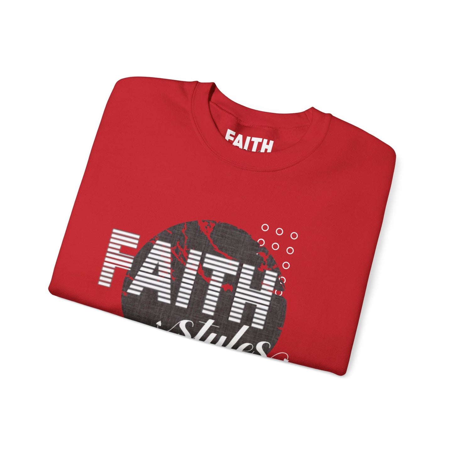 Faith Styles Unisex Heavy Blend™ Crewneck Sweatshirt - Cozy Spiritual Apparel for Everyday Wear, Gift for Friends, Comfort