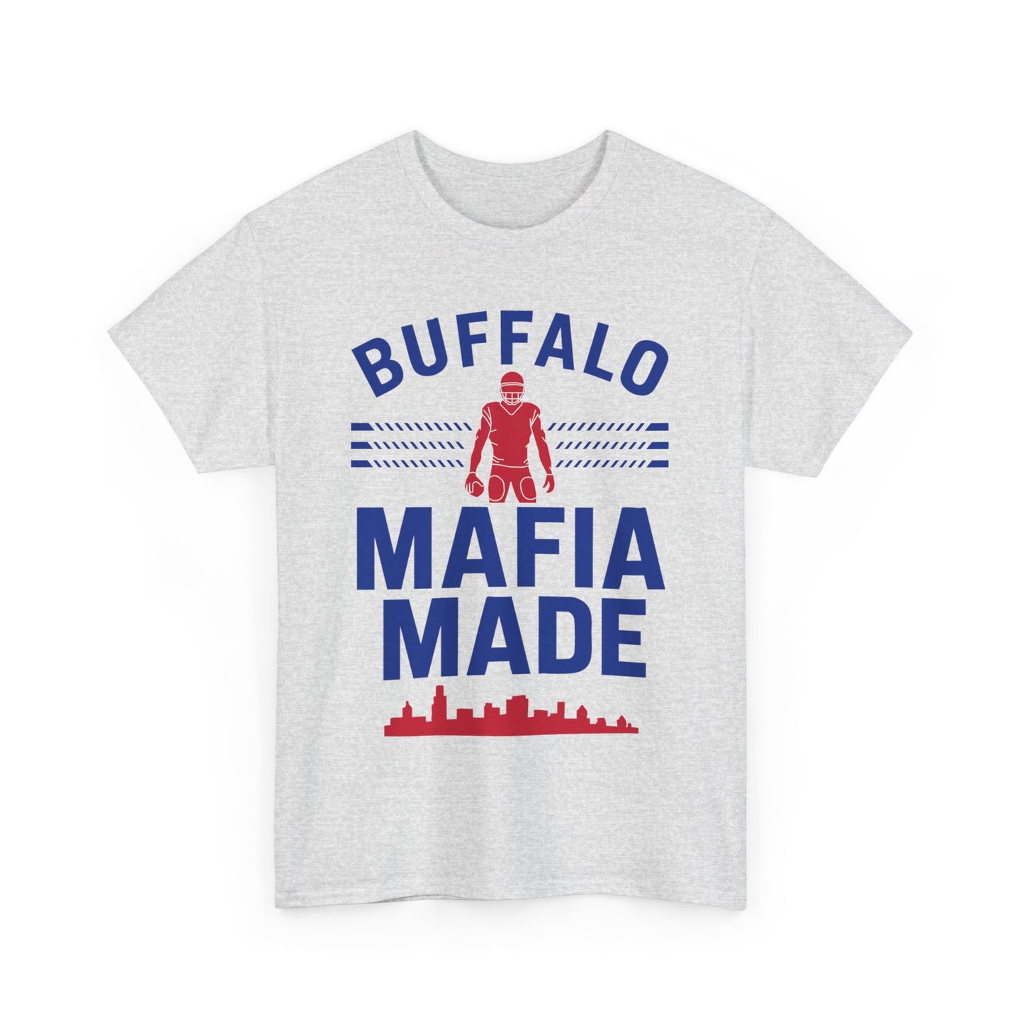 Buffalo Mafia Made Male Heavy Cotton Tee - Retro Graphic Tee, Casual [...]