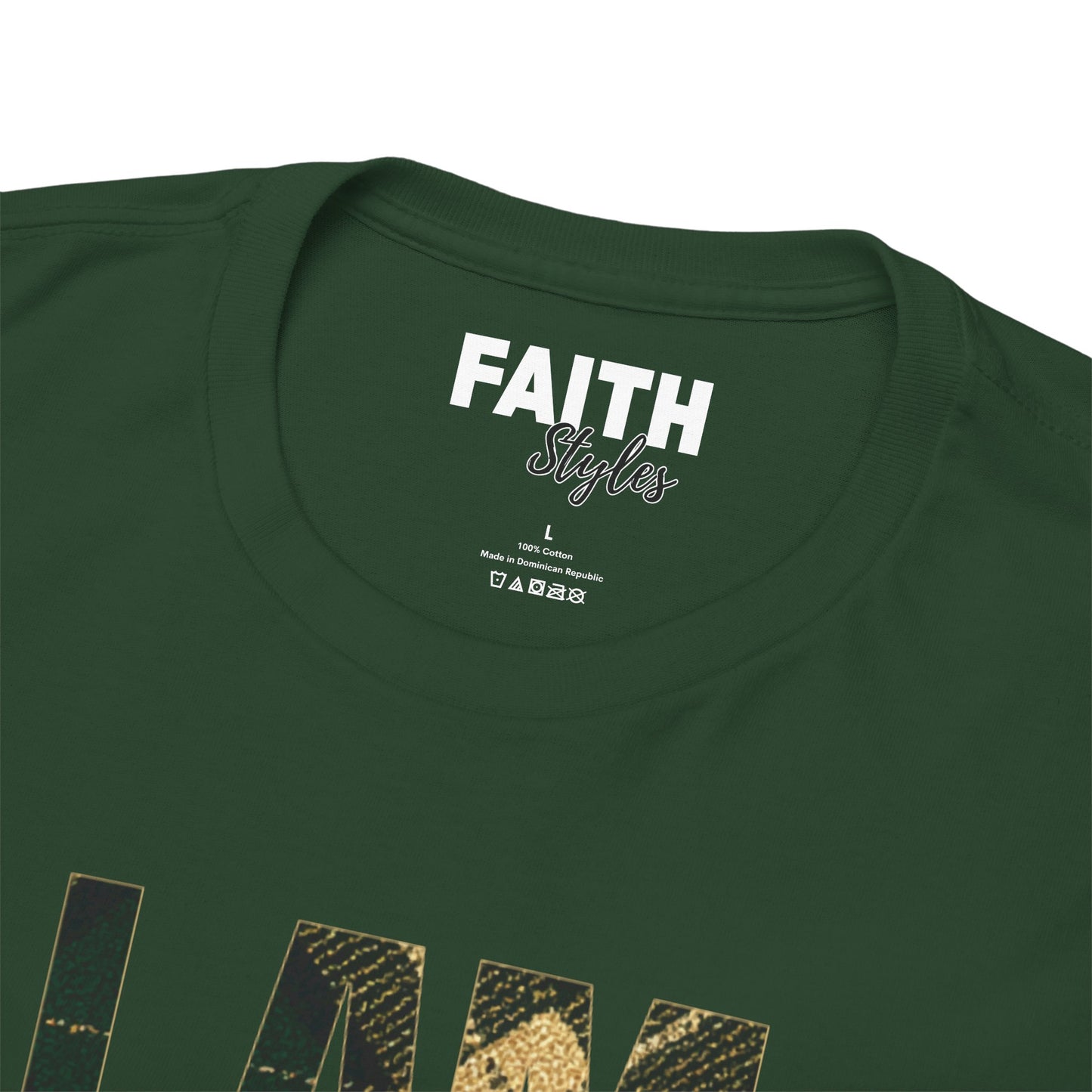 FaithStyles I Am Not The Same Tee — Inspirational Statement T-Shirt