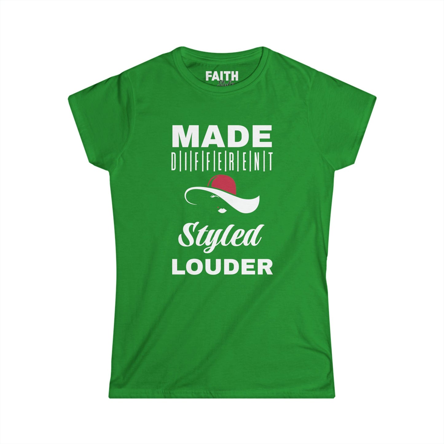 Women's Inspirational T-Shirt, Made Different Styled Louder, Casual Wear, Gift for Women, Empowerment Apparel, Motivational Tee