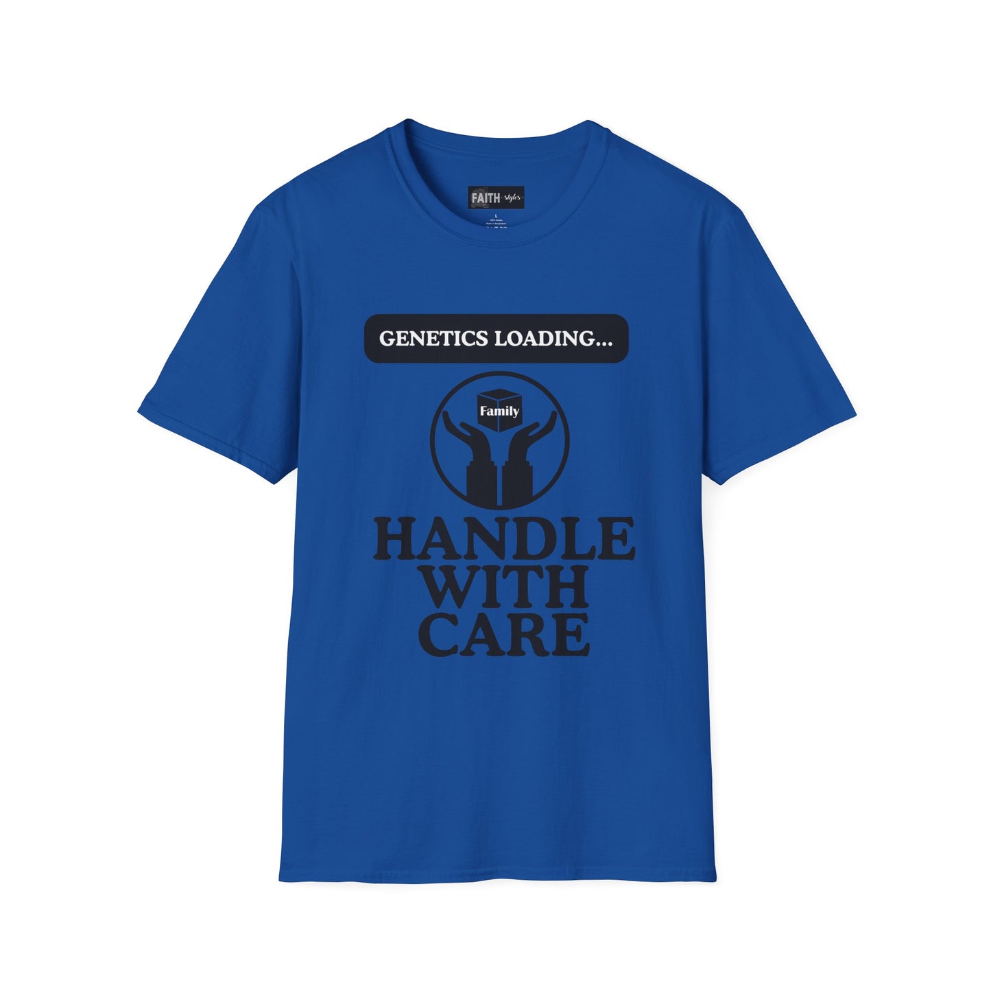 Genetics Loading T-Shirt, Funny Genetics Tee, Gift for Science Lovers, Unisex Humor Shirt, Casual Wear for Every Occasion