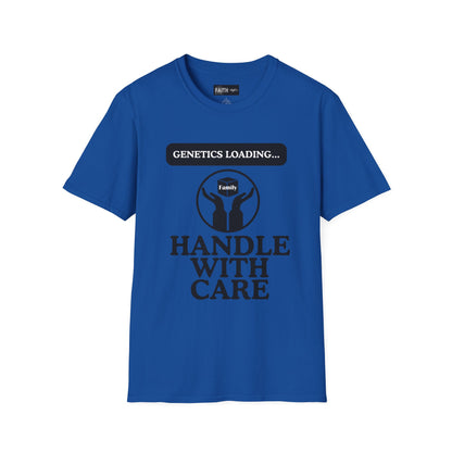 Genetics Loading T-Shirt, Funny Genetics Tee, Gift for Science Lovers, Unisex Humor Shirt, Casual Wear for Every Occasion