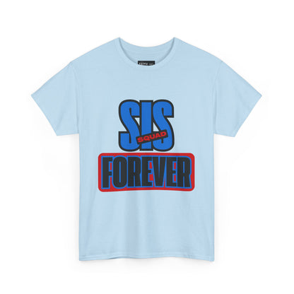 Unisex Heavy Cotton Tee - 'SUS Squad Forever' Graphic Tee, Casual Wear, Gift for Friends, Funny T-Shirt for Events, Streetwear Fashion