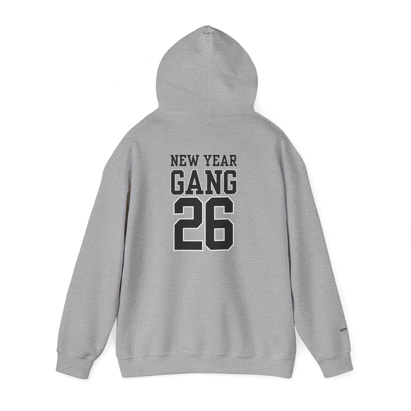 New Year Gang 26 Hoodie — Varsity Style Graphic Pullover