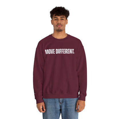 MOVE DIFFERENT. Unisex Crewneck Sweatshirt | Faith Styles®