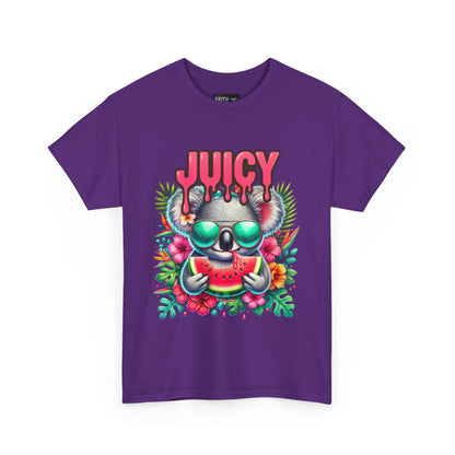 Juicy Watermelon Graphic Tee, Unisex Cotton T-Shirt, Summer Vibes, Beachwear, Fun Casual Wear, Gift for Friends, Festival Apparel