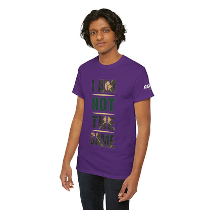 FaithStyles I Am Not The Same Tee — Inspirational Statement T-Shirt