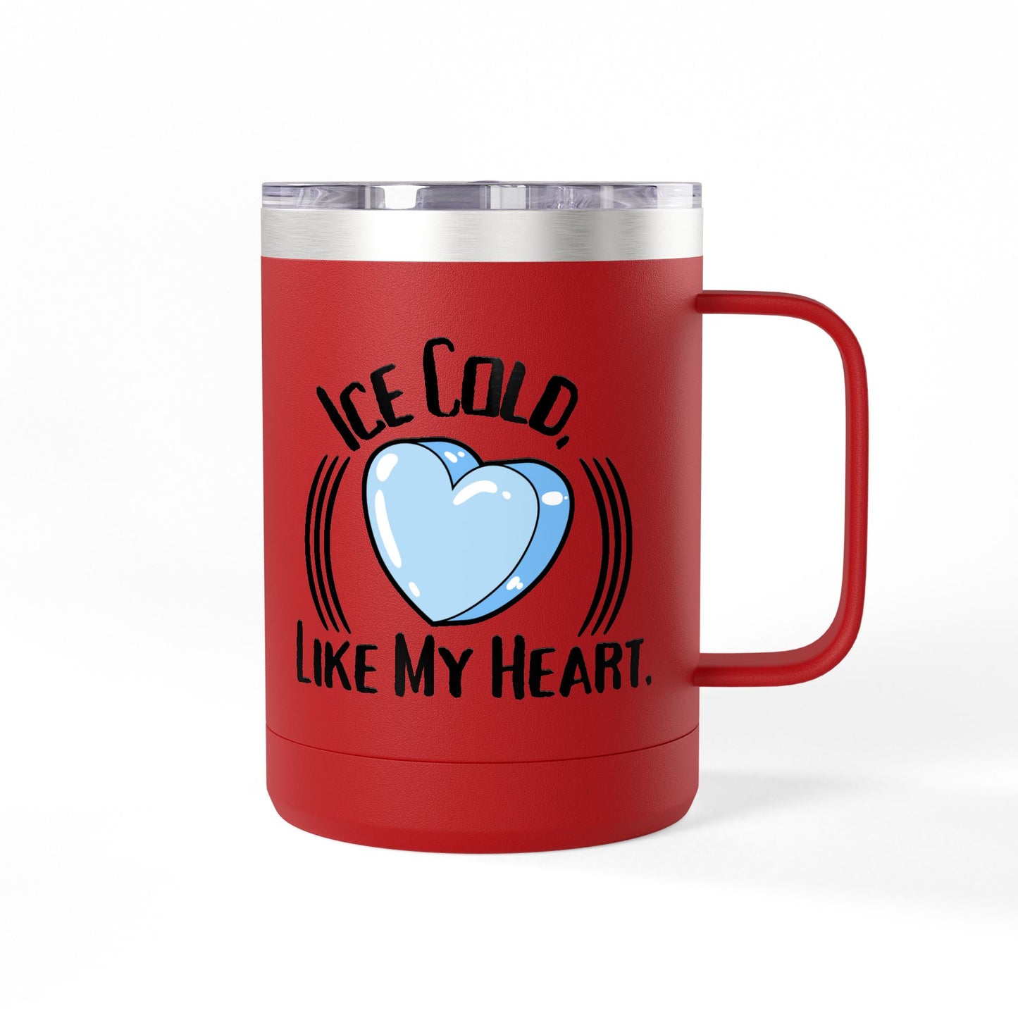 Ice Cold Mug: Heartfelt Coffee Tumbler, Perfect Gift for Friends, Fun Drinkware for Birthdays, Cheerful Kitchen Decor, Unique Cup for [...]