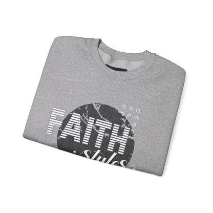 Faith Styles Unisex Heavy Blend™ Crewneck Sweatshirt - Cozy Spiritual Apparel for Everyday Wear, Gift for Friends, Comfort