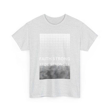 Male Heavy Cotton Tee, Casual Tee for Everyday Wear, Cloudy Vibe Graphic Tee, Gift for Friends, Cozy T-Shirt, Perfect for Any Occasion