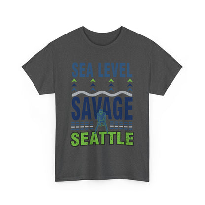 Seattle Savage Cotton Tee, Male Graphic T-Shirt, Casual Wear, Gift for [...]