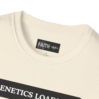 Genetics Loading T-Shirt, Funny Genetics Tee, Gift for Science Lovers, Unisex Humor Shirt, Casual Wear for Every Occasion