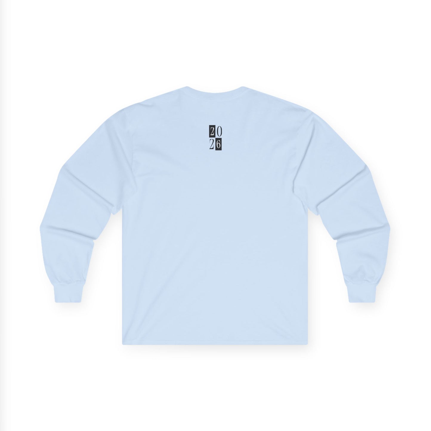 Reset Mode Long Sleeve Tee — Minimal Eye Graphic Spiritual Streetwear