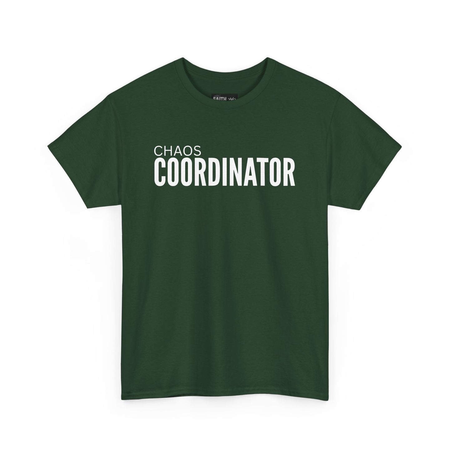 Chaos Coordinator Unisex Cotton Tee, Funny T-Shirt for Moms, Gift for Event Planners, Casual Wear, Birthday Present