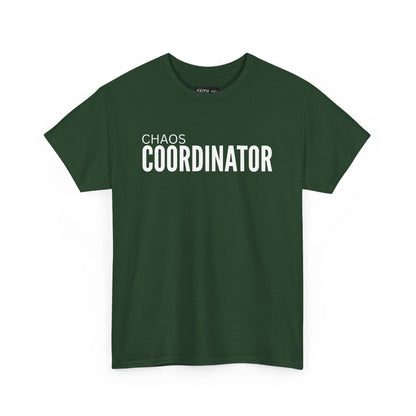 Chaos Coordinator Unisex Cotton Tee, Funny T-Shirt for Moms, Gift for Event Planners, Casual Wear, Birthday Present