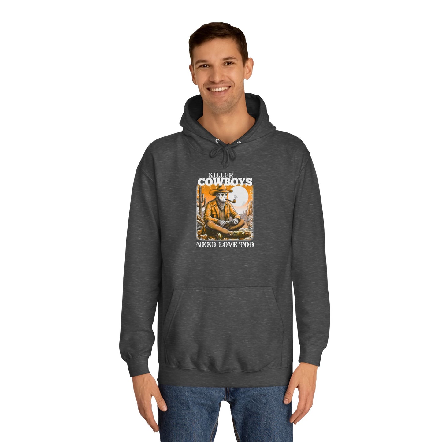 Unisex College Hoodie, Killer Cowboys