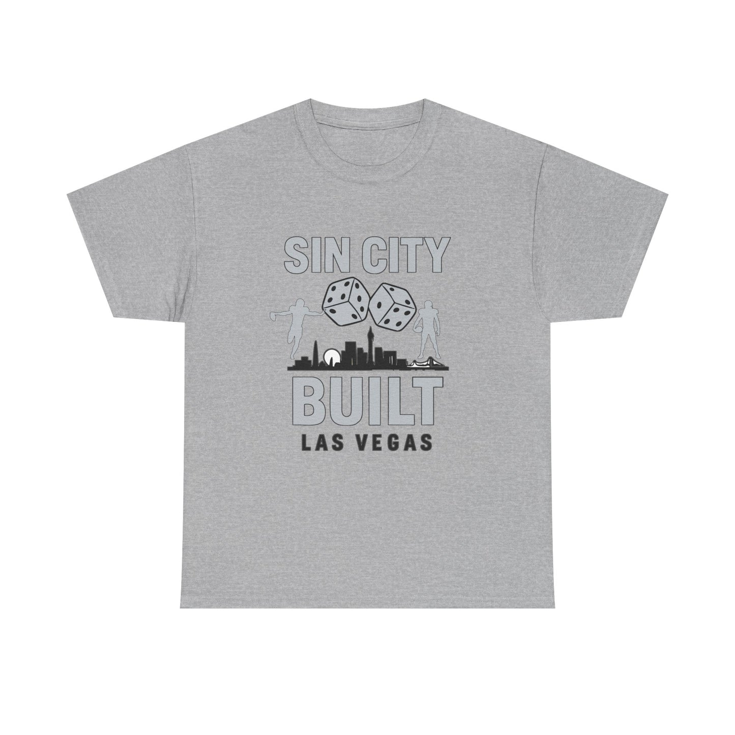 Las Vegas Built Tee, Male Cotton T-Shirt, Sin City Apparel, Casino Lover [...]