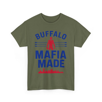 Buffalo Mafia Made Male Heavy Cotton Tee - Retro Graphic Tee, Casual [...]