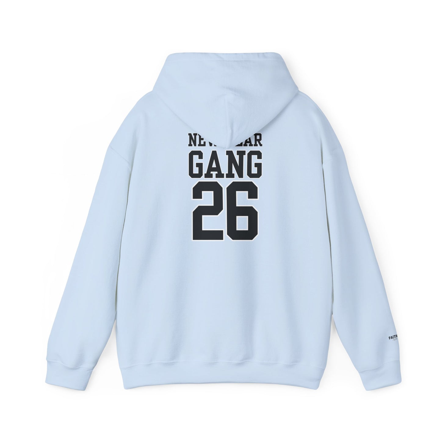 New Year Gang 26 Hoodie — Varsity Style Graphic Pullover