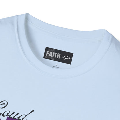 Proud Family Unisex T-Shirt, Lightweight Tee, Family Reunion Gift, Holiday Apparel, Personalized T-Shirt, Soft Cotton Top