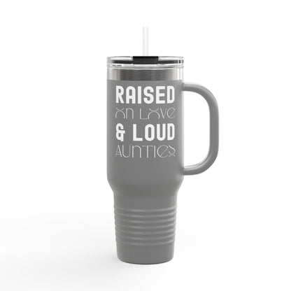 Insulated Travel Mug - 40oz | Perfect for Busy Aunties on the Go, Love & Family Inspired Design, Ideal Gift for Birthdays, Mother's [...]
