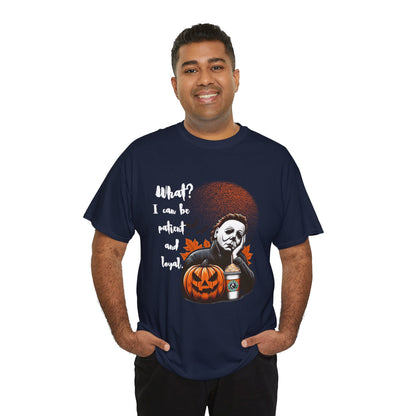 Halloween Graphic Tee, Unisex Cotton T-Shirt, Spooky Autumn Wear, Halloween Costume Top, Funny Horror Shirt