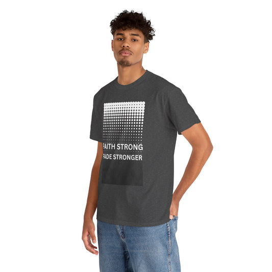 Male Heavy Cotton Tee, Casual Tee for Everyday Wear, Cloudy Vibe Graphic Tee, Gift for Friends, Cozy T-Shirt, Perfect for Any Occasion