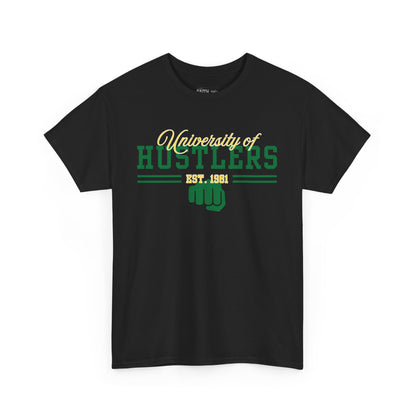 Hustlers Unisex Heavy Cotton Tee - Casual Style, Streetwear, Graphic Tee, Gift for Entrepreneurs, Cool Summer Shirt