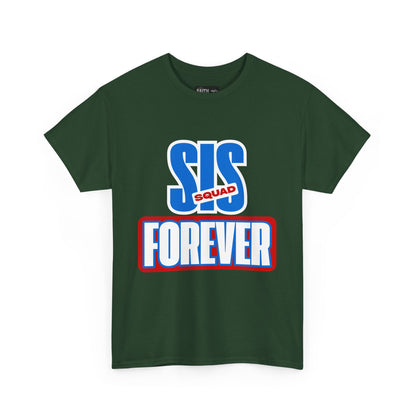 Unisex Heavy Cotton Tee - 'SUS Squad Forever' Graphic Tee, Casual Wear, Gift for Friends, Funny T-Shirt for Events, Streetwear Fashion