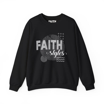 Faith Styles Unisex Heavy Blend™ Crewneck Sweatshirt - Cozy Spiritual Apparel for Everyday Wear, Gift for Friends, Comfort