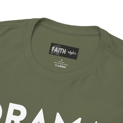 Drama Queen Cotton Tee - Empowering T-Shirt, Gift for Her, Casual Wear, Birthday Celebration, Statement Top